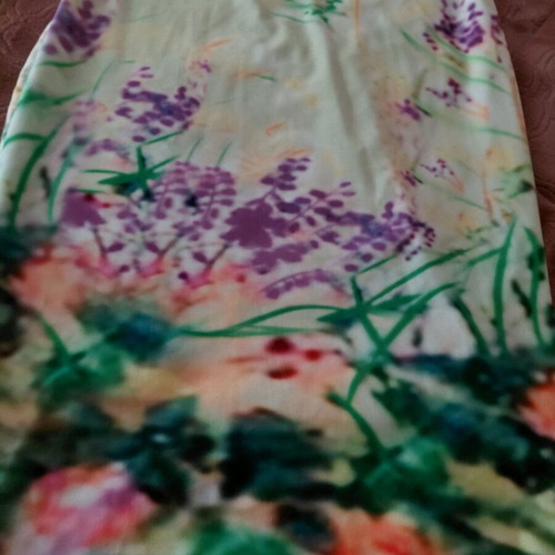 Elastic dress medium multicolored like new, unworn