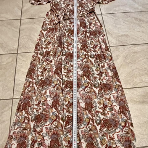 Philosophy women's maxi dress paisley print, like new