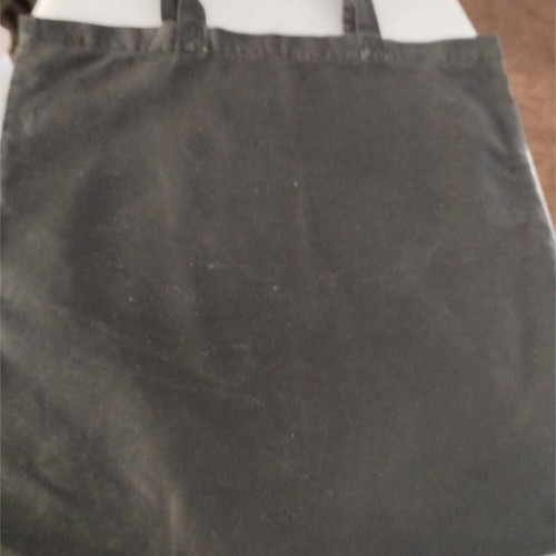 Elle black canvas shoulder bag used