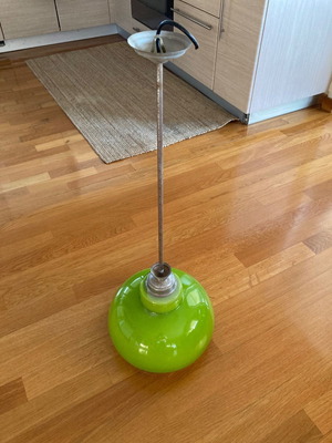 Vintage lamp used with small crack
