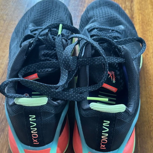 Reebok Nano X1 Black Multi size 40 like new