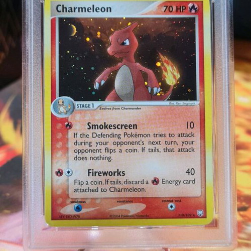 Charmeleon Ex Team Rocket Returns 2004 holo card like new