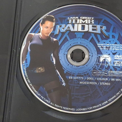 Lara Croft Tomb Raider Special Collector's Edition DVD Greek version