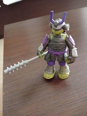 Donatello TMNT 2017 action figure used, 13cm