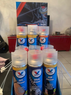 Valvoline spray ολοκαίνουργια, πακέτο 12 διαφορετικά 500ml