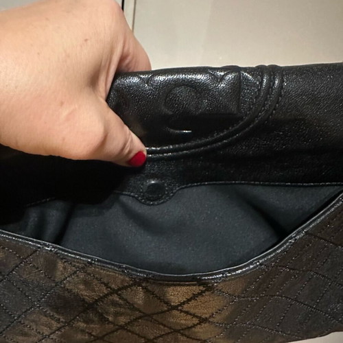 Tory Burch Fleming Hobo τσάντα ώμου μαύρη σαν καινούργια
