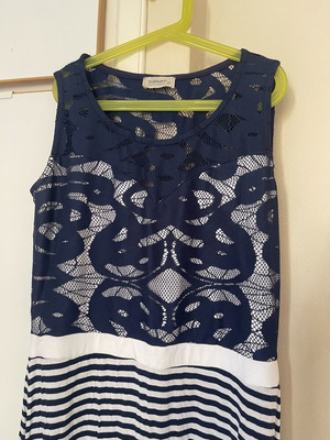 Sarah Lawrence long dress, blue