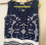 Sarah Lawrence long dress, blue
