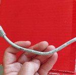 Network cable used 75 centimeters