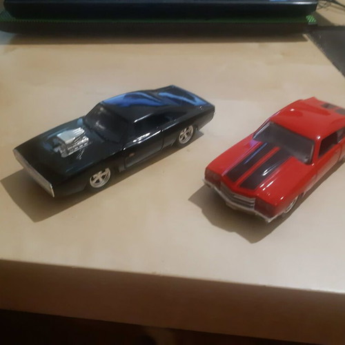 Fast & Furious Toy Cars new, pack of 2 plus 1 used Dodge Daytona