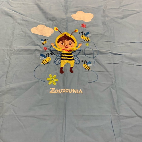 Children's bedding set like new with 2 sheets, 1 duvet cover, 1 pillowcase