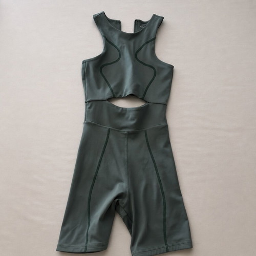 Women's fitness romper shorts