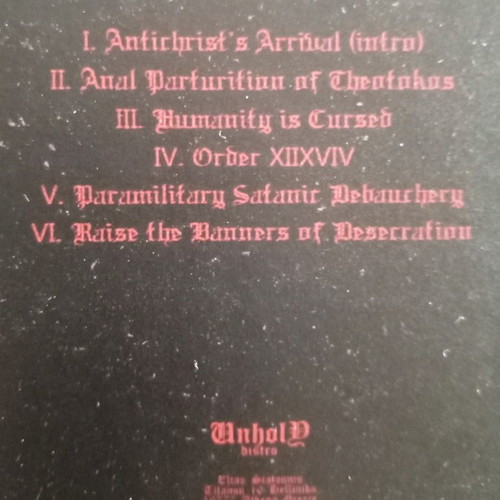 Liturgy of Desecration Traverse the Threshold of Blasphemia MCD digipak new