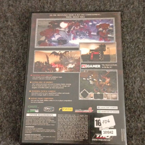 Dawn Of War PC game used