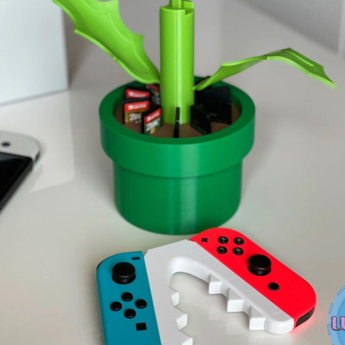 Piranha Plant JoyCon Grip new for Nintendo Switch