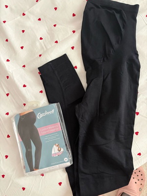 Carriwell maternity support leggings used black size M