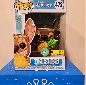 Funko Pop Disney Lilo and stitch #472 Tiki Stitch Hot Topic exclusive