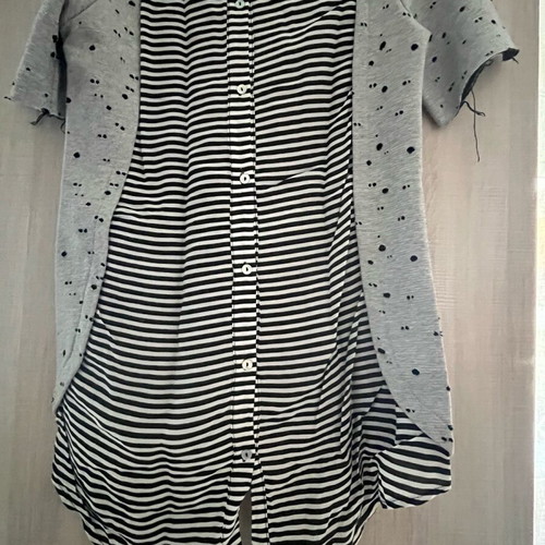 BSB Jeans long blouse Small gray like new