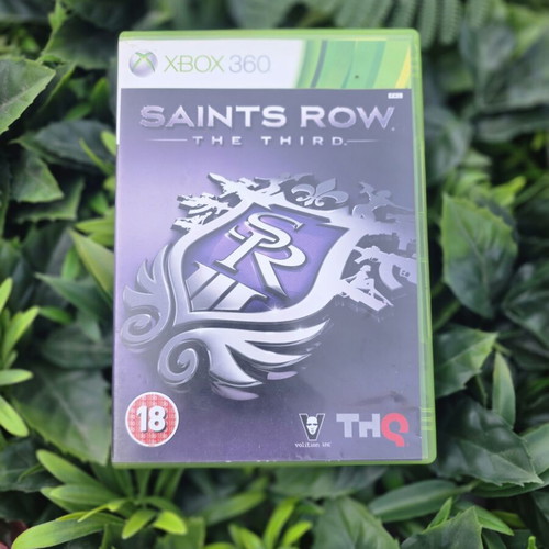 Saints Row The Third Xbox 360 game used