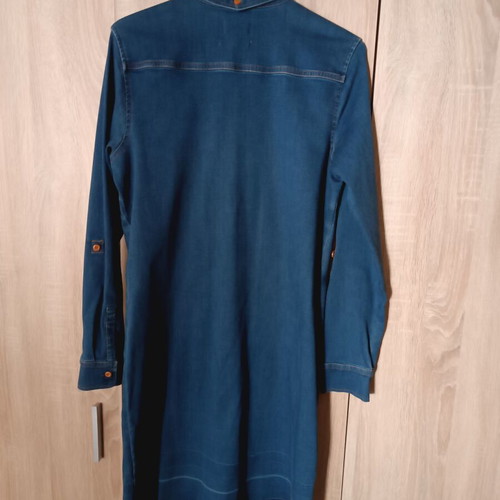 Esprit denim shirt dress like new, blue, size S