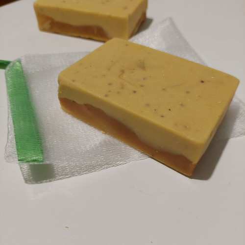 Handmade soap with gojiberry and coconut milk new