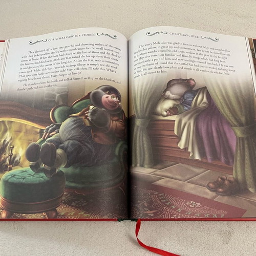 The Children's Illustrated Treasury of Christmas Carols & Stories children's book used, English