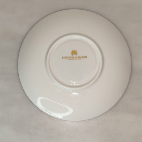 Porcelain saucer from Fortnum & Mason Tea for One set like new