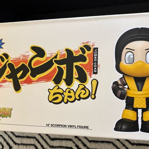 Jumbo Chan Scorpion 14'' collectible vinyl figure new, limited edition 1200