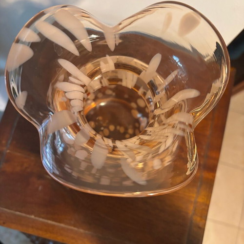 Murano vase handmade in like new condition