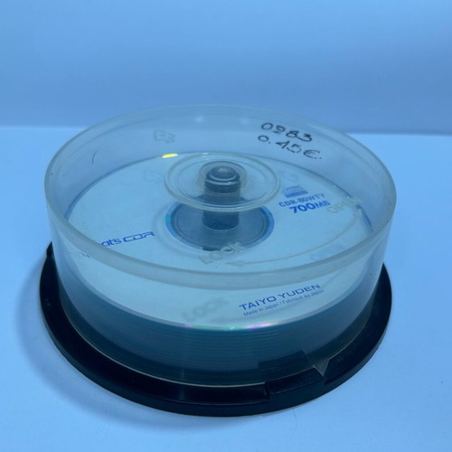 TDK DVD-R and Taiyo Yuden CDR pack like new, 5 and 9 pieces