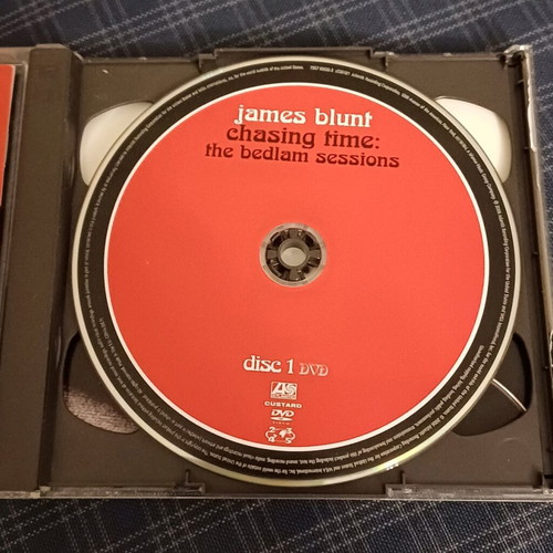 James Blunt Chasing Time: The Bedlam Sessions CD & DVD used, pop