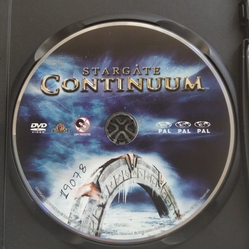 Stargate Continuum DVD with Greek subtitles