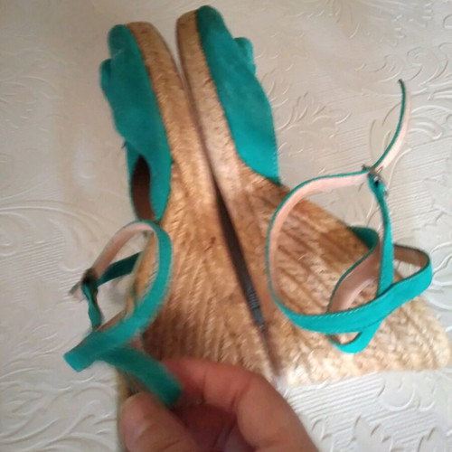 Toni Pons espadrilles like new, green, elegant design