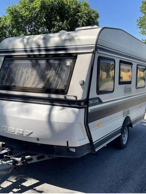 Hobby De Luxe caravan used in good condition