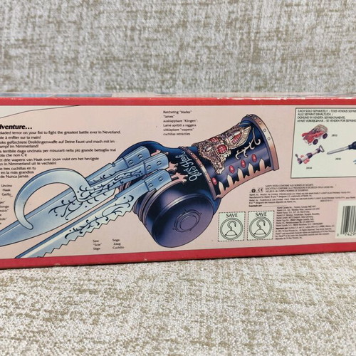 Hook Tri-Hook Captain Hook Mattel 1991 new
