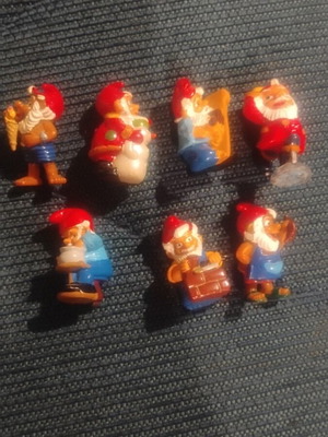 Νάνοι kinder μεταχειρισμένοι, σετ 7 τεμαχίων