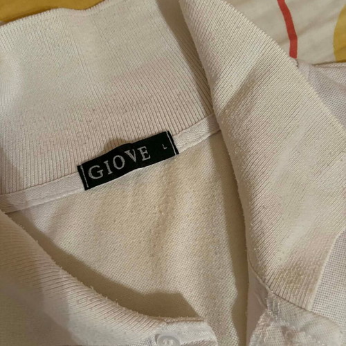 Men's short-sleeve shirt white, like new size L