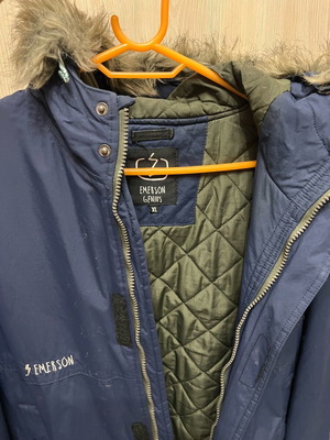 Emerson jacket XL blue like new