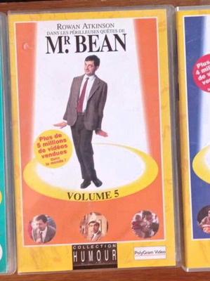Mr Bean 3 videocassettes pack