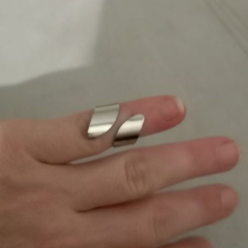Fo Bijou ring for little finger new, stainless steel