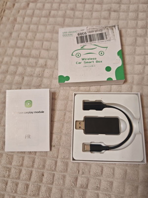 Wireless Car Smart Box безжичен Apple CarPlay адаптер нов