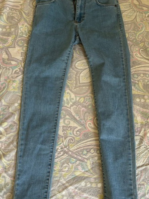 Jeans slim σαν καινούργιο, μέγεθος XS, μπλε