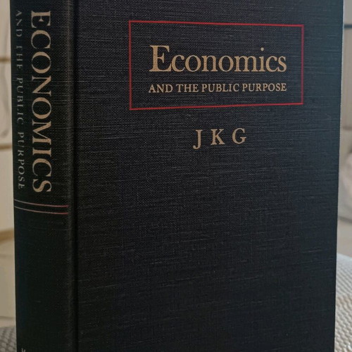 Economics and the Public Purpose used hardcover book in English