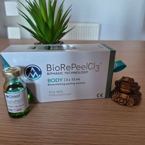 BioRePeelCl3 medical peeling for strong skin biostimulation, new, 12 ml