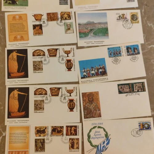 Stamp folders new, from 1990 to 2010