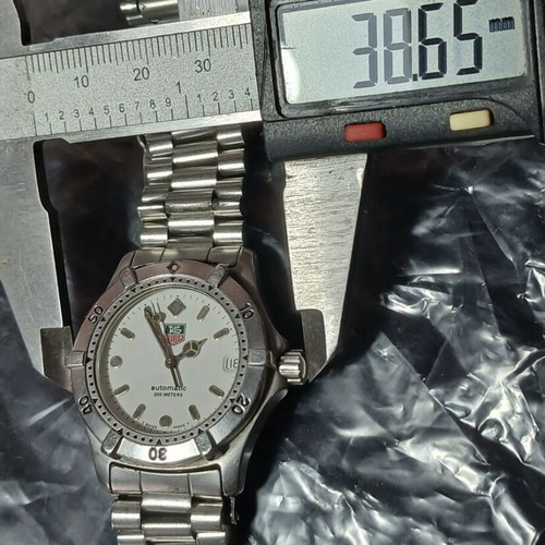 TAG Heuer 2000 Series Automatic watch, white and silver
