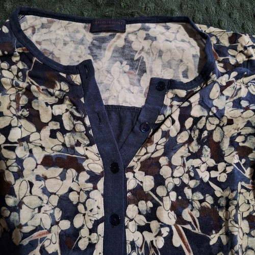 Intimissimi women's blouse medium with floral pattern like new