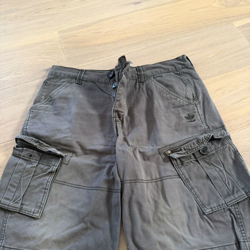Firetrap Men Cargo Shorts used, size L, khaki