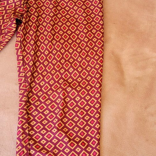 Brick-colored Kontatto pants like new for stylish women size S, M