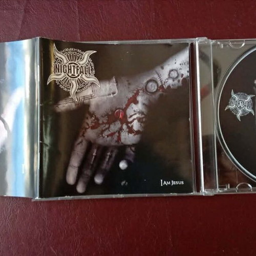 Nightfall I Am Jesus CD used, Greek dark metal